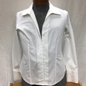 Calvin Klein cotton blouse White size 8